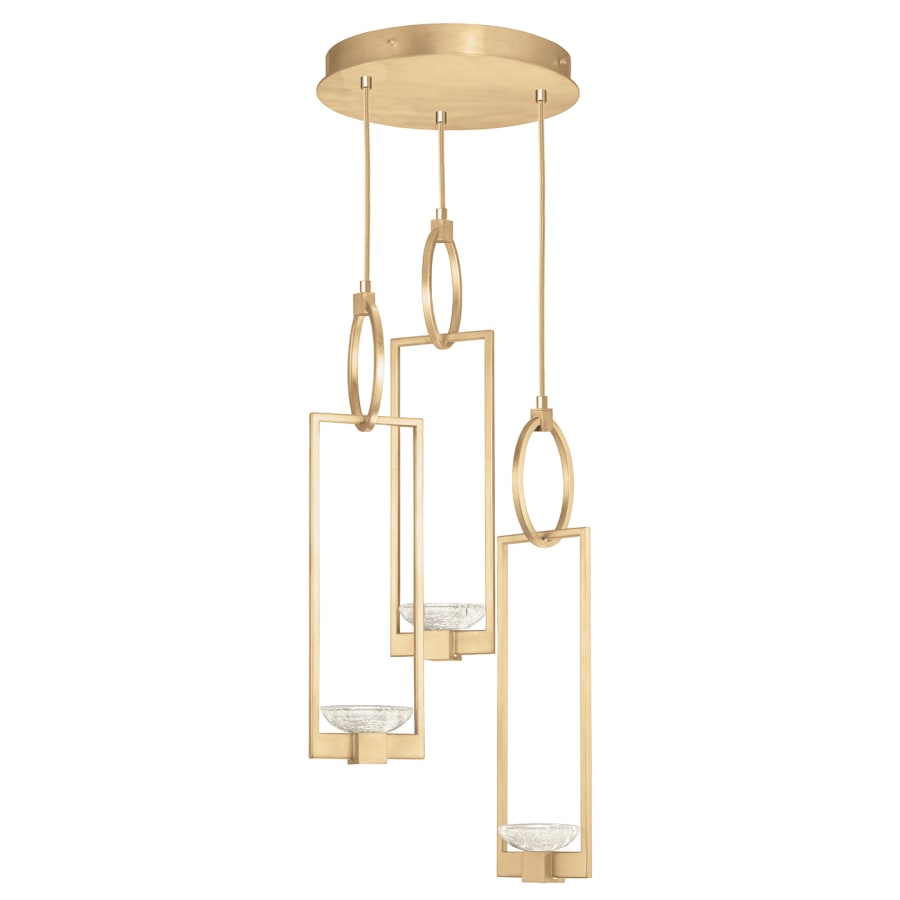 Fine Art Handcrafted Lighting Delphi 3 Light 19" Wide LED Multi Light Pendant