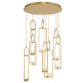 Fine Art Handcrafted Lighting Delphi 8 Light 34" Wide LED Multi Light Pendant