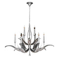Fine Art Handcrafted Lighting Plume 9 Light 45" Wide Crystal Chandelier