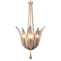 Fine Art Handcrafted Lighting Plume 4 Light 18" Wide Crystal Pendant