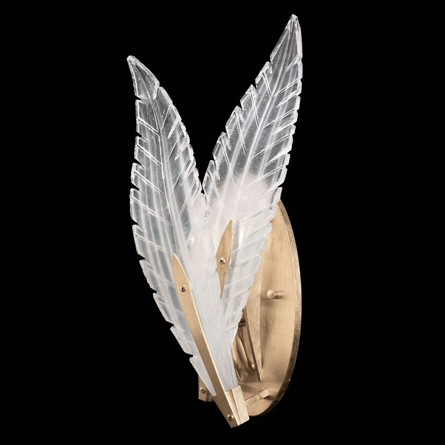 Fine Art Handcrafted Lighting Plume 16" Tall Wall Sconce