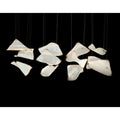 Fine Art Handcrafted Lighting Elevate 6 Light 50" Wide LED Abstract Multi Light Pendant