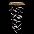 Fine Art Handcrafted Lighting Elevate 8 Light 32" Wide LED Crystal Chandelier
