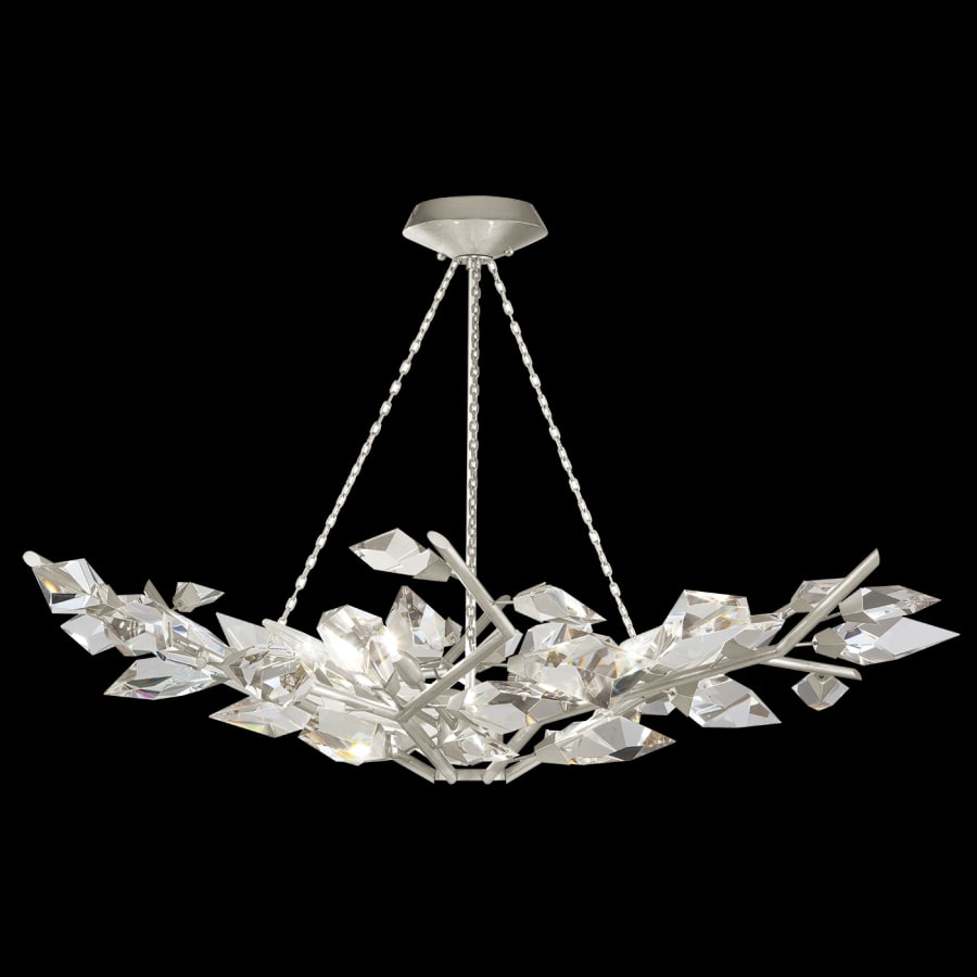 Fine Art Handcrafted Lighting Foret 6 Light 47" Wide Crystal Chandelier