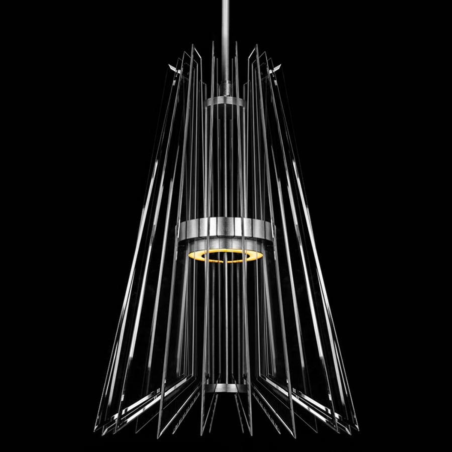 Fine Art Handcrafted Lighting Newton 24" Wide LED Crystal Chandelier