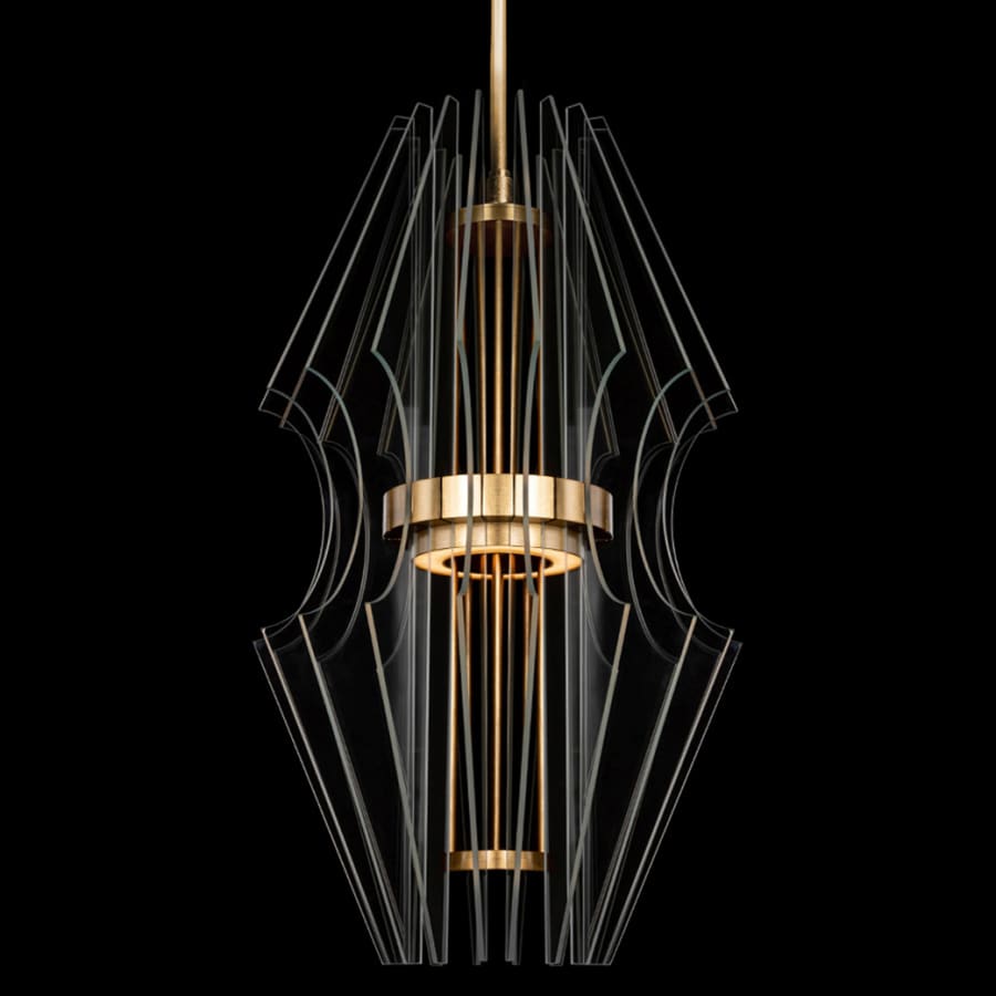 Fine Art Handcrafted Lighting Newton 21" Wide LED Crystal Chandelier