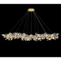 Fine Art Handcrafted Lighting Foret 15 Light 71" Wide Crystal Ring Chandelier