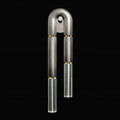 Fine Art Handcrafted Lighting Antonia 2 Light 28" Tall LED Cylinder Wall Sconce