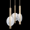 Fine Art Handcrafted Lighting Selene 6 Light 16" Wide LED Multi Light Pendant