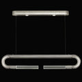 Fine Art Handcrafted Lighting Antonia 2 Light 52" Wide LED Crystal Linear Pendant