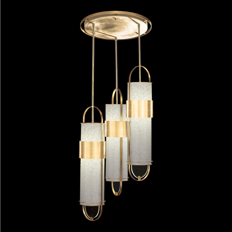 Fine Art Handcrafted Lighting Bond 24" Wide LED Multi Light Pendant