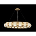Fine Art Handcrafted Lighting Bond 45" Wide LED Ring Chandelier