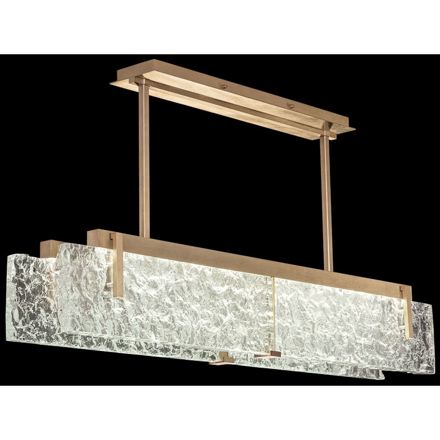 Fine Art Handcrafted Lighting Terra 52" Wide LED Linear Pendant