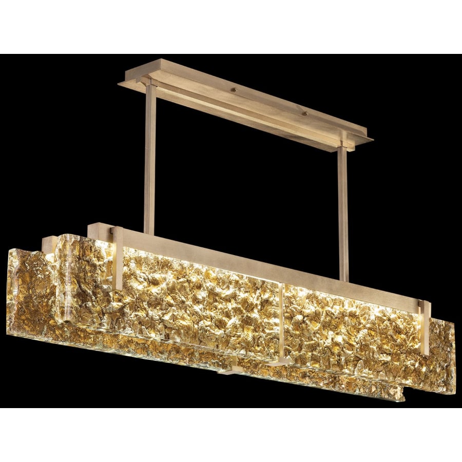 Fine Art Handcrafted Lighting Terra 52" Wide LED Linear Pendant