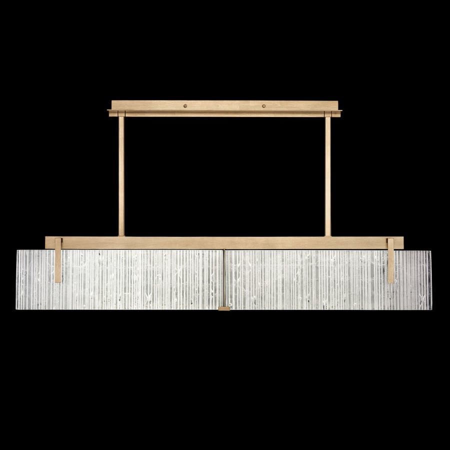 Fine Art Handcrafted Lighting Terra 52" Wide LED Linear Pendant
