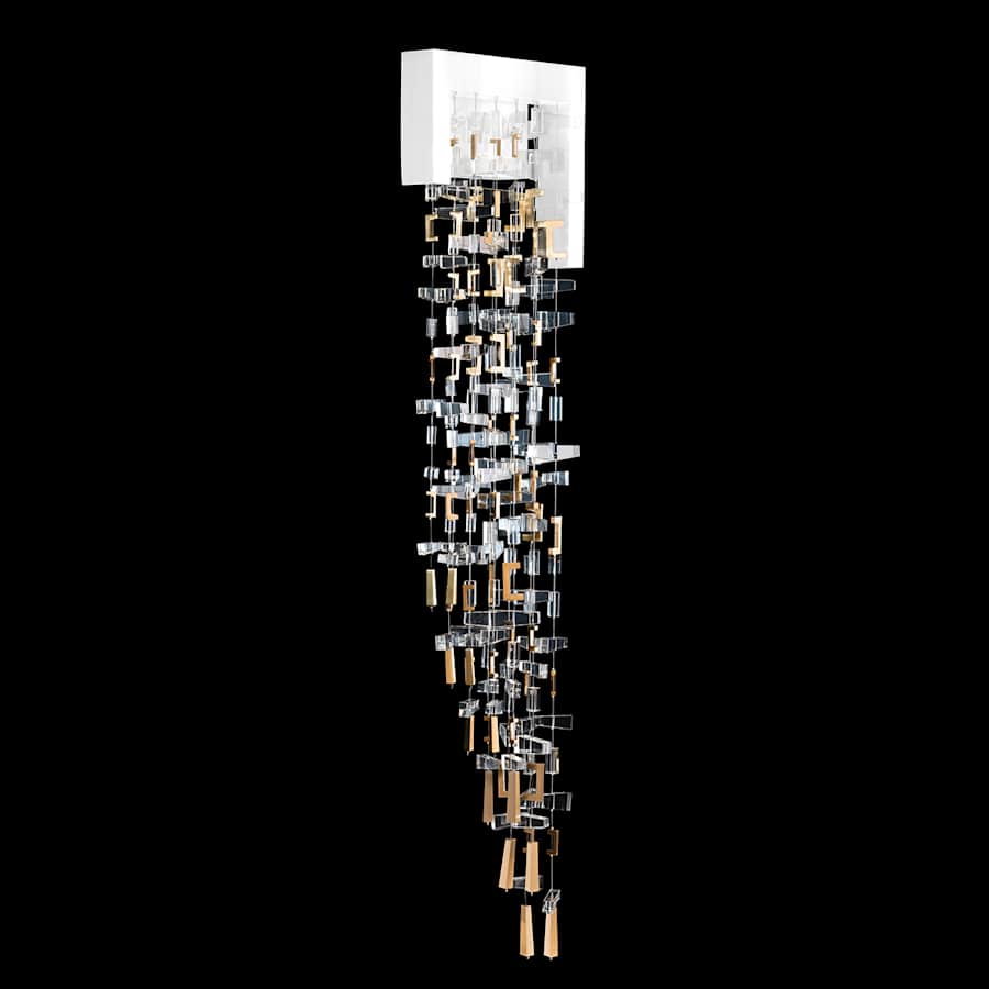 Fine Art Handcrafted Lighting Capri 36" Tall LED Wall Sconce