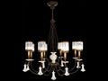 Fine Art Handcrafted Lighting Eaton Place 8-Light Empire Chandelier in Bronze with Clear Crystal