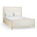 Jonathan Charles Tideline Bone & Linen Upholstered Bed - King (500389-USK-NDK-F058)