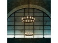 Fontana Arte 14-Light Accent Candelabra Round Chandelier