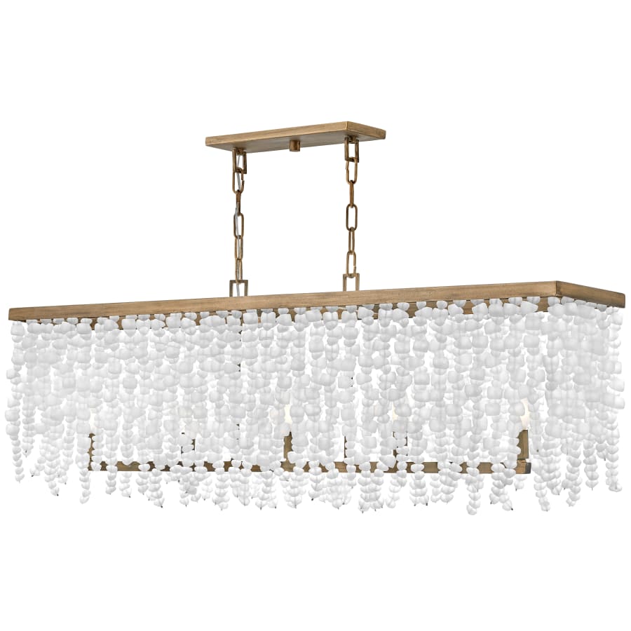 Fredrick Ramond Dune 5 Light 48" Wide Linear Chandelier