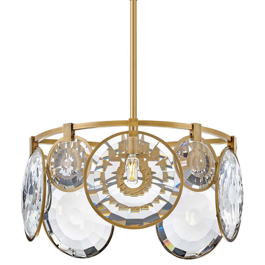 Fredrick Ramond Nala 5 Light 22" Wide Pendant / Semi-Flush Ceiling Fixture