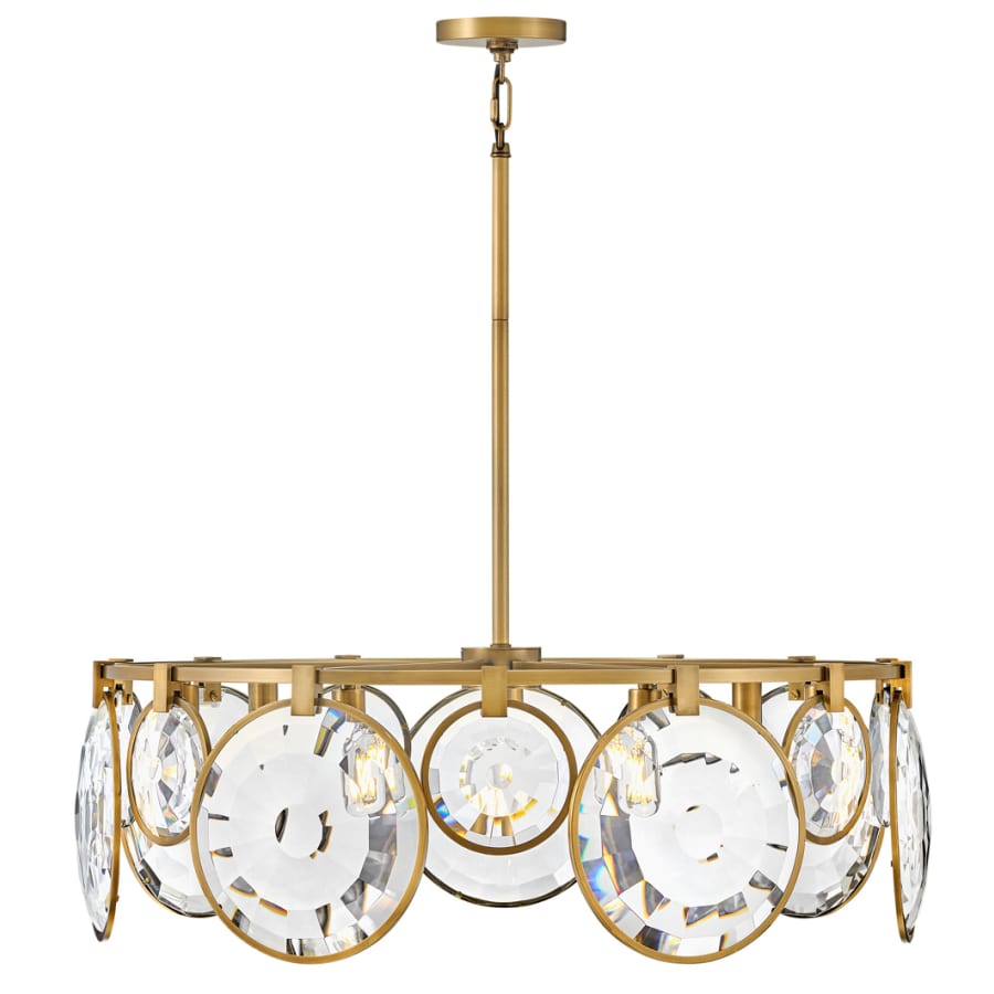 Fredrick Ramond Nala 7 Light 31" Wide Drum Pendant