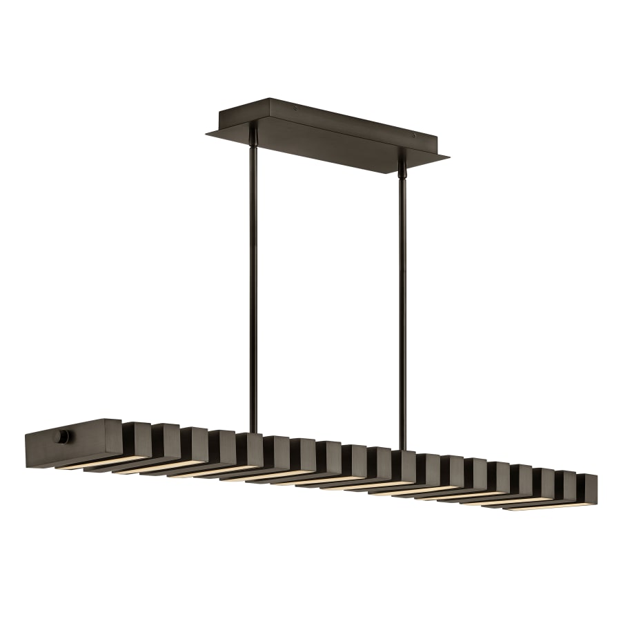 Fredrick Ramond Stitch 42" Wide LED Abstract Chandelier with Articulating LED Panels