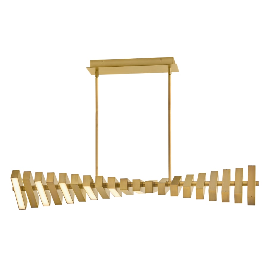 Fredrick Ramond Stitch 42" Wide LED Abstract Chandelier with Articulating LED Panels