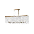 Fredrick Ramond Dune 5 Light 48" Wide Linear Chandelier
