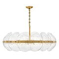 Fredrick Ramond Lillia 6 Light 36" Wide Drum Chandelier