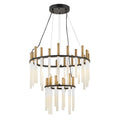 Fredrick Ramond Echo 32 Light 26" Wide LED Ring Chandelier