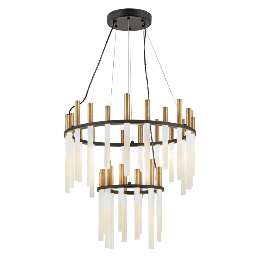 Fredrick Ramond Echo 32 Light 26" Wide LED Ring Chandelier