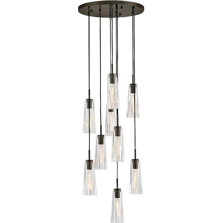 Fredrick Ramond Cosette 9 Light 20" Wide LED Multi Light Pendant