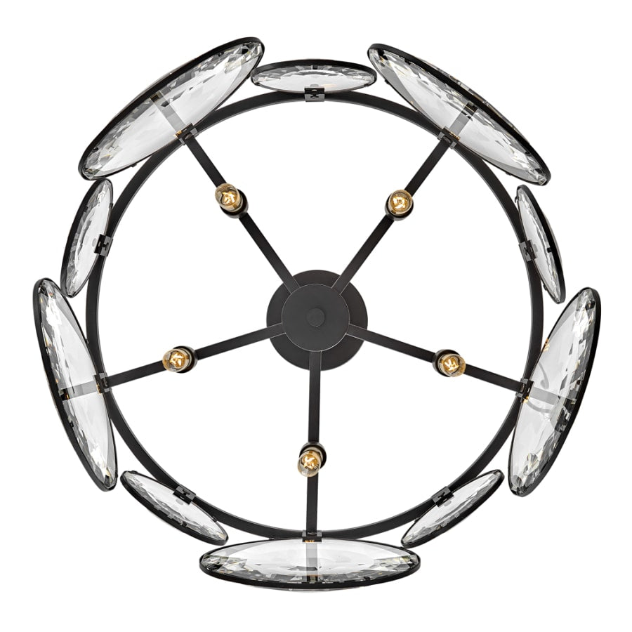 Fredrick Ramond Nala 5 Light 22" Wide Pendant / Semi-Flush Ceiling Fixture