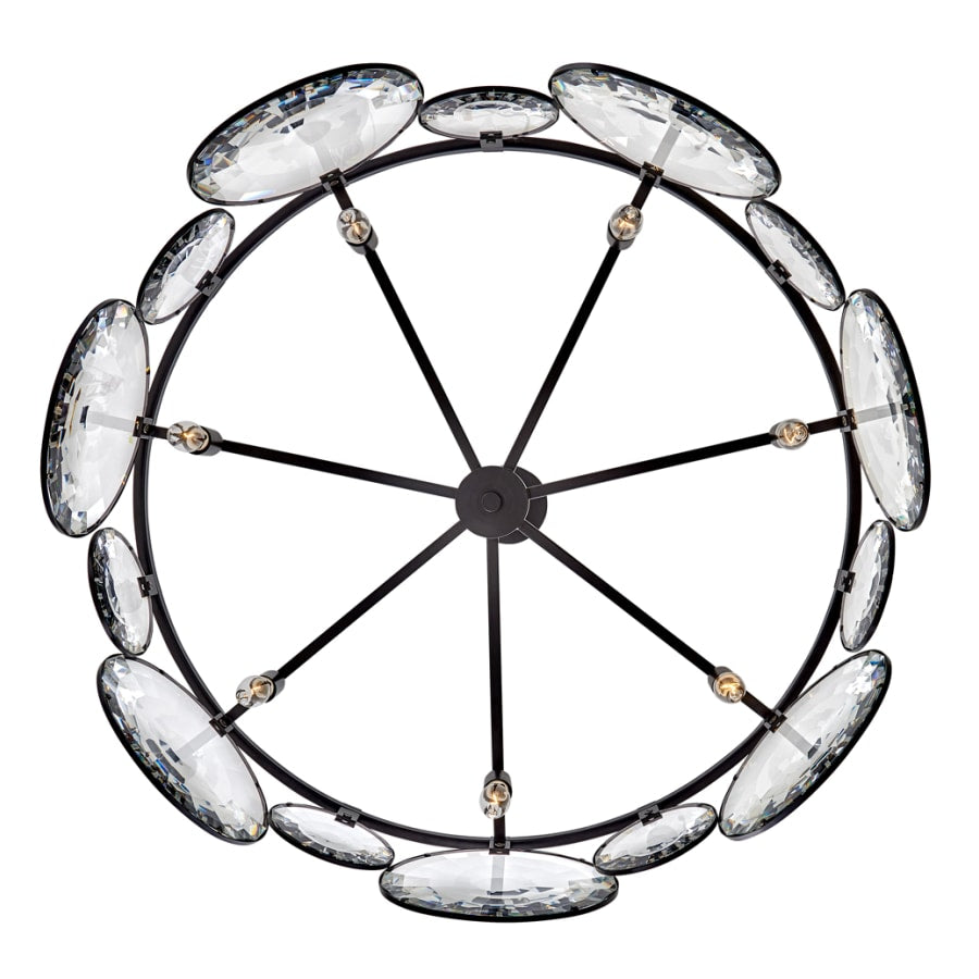 Fredrick Ramond Nala 7 Light 31" Wide Drum Pendant