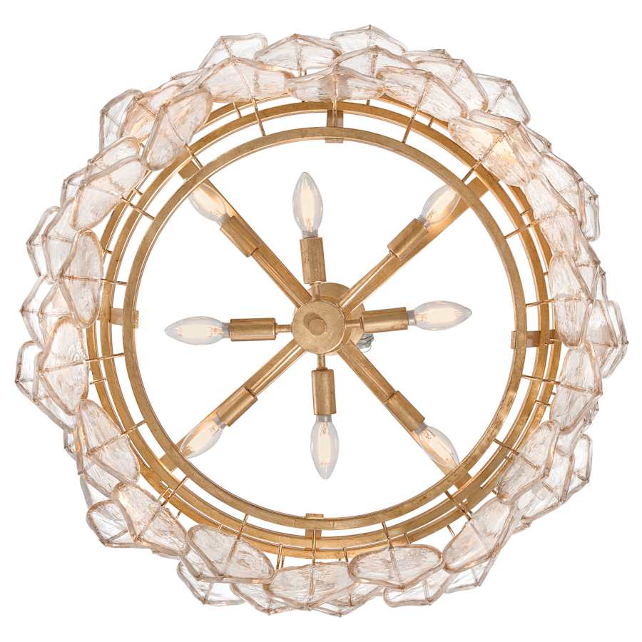 Fredrick Ramond Amira 8 Light 30" Wide Pendant