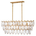 Fredrick Ramond Amira 5 Light 45" Wide Linear Chandelier