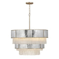 Fredrick Ramond Reverie 12 Light 32" Wide Waterfall Drum Chandelier