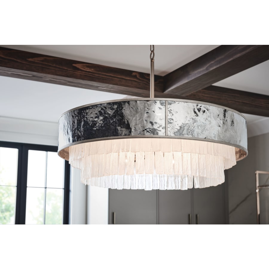 Fredrick Ramond Reverie 8 Light 36" Wide Crystal Drum Chandelier