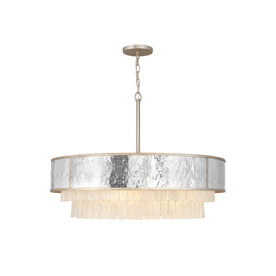 Fredrick Ramond Reverie 8 Light 36" Wide Crystal Drum Chandelier