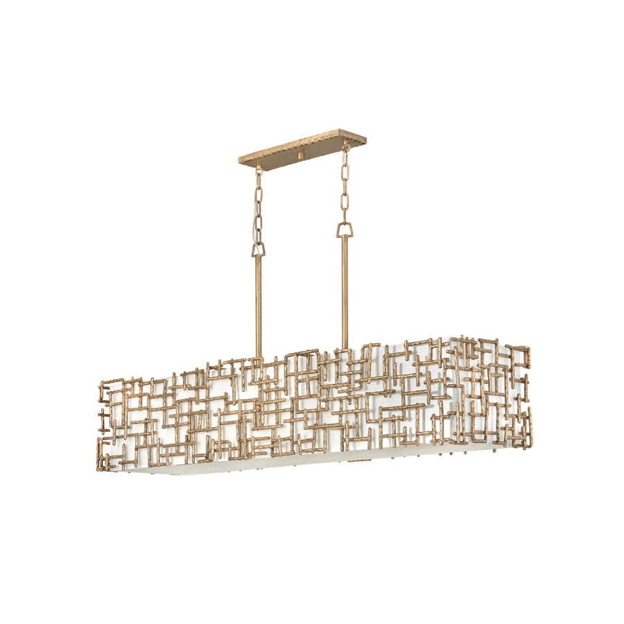 Fredrick Ramond Farrah 8 Light 48" Wide Linear Chandelier