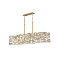 Fredrick Ramond Farrah 8 Light 48" Wide Linear Chandelier