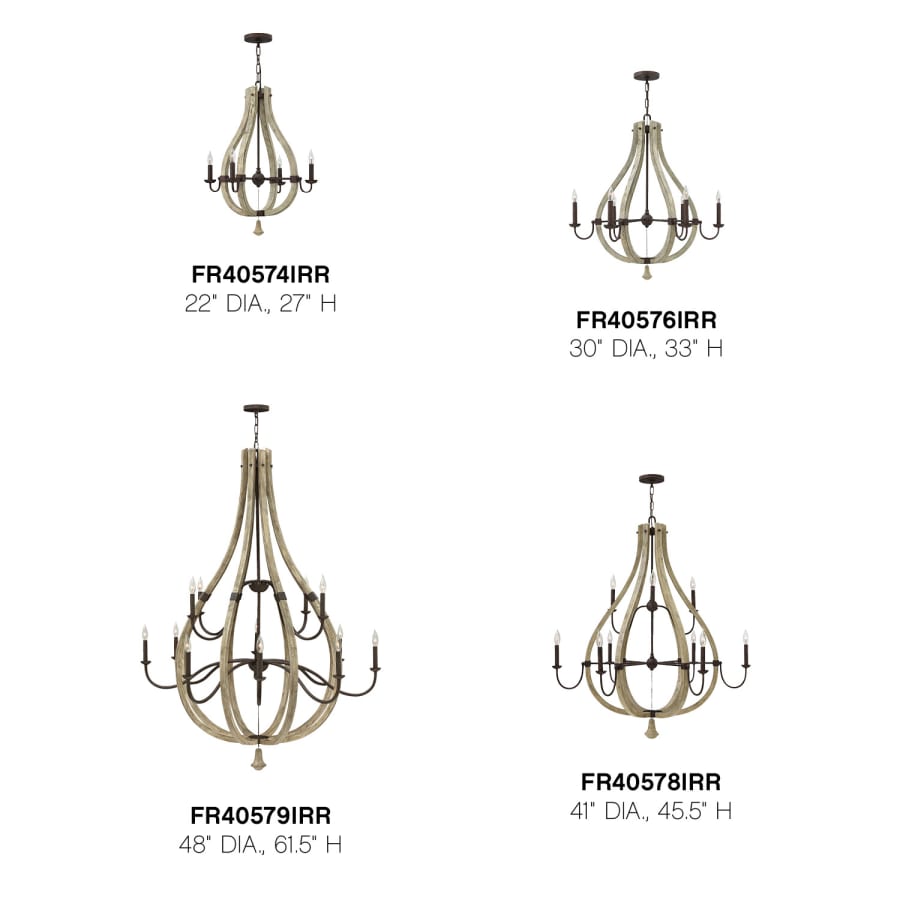 Fredrick Ramond 12 Light 2 Tier Chandelier from the Middlefield Collection