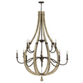 Fredrick Ramond 12 Light 2 Tier Chandelier from the Middlefield Collection