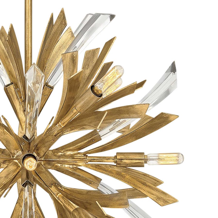 Fredrick Ramond Vida 13 Light 22" Wide Abstract Chandelier