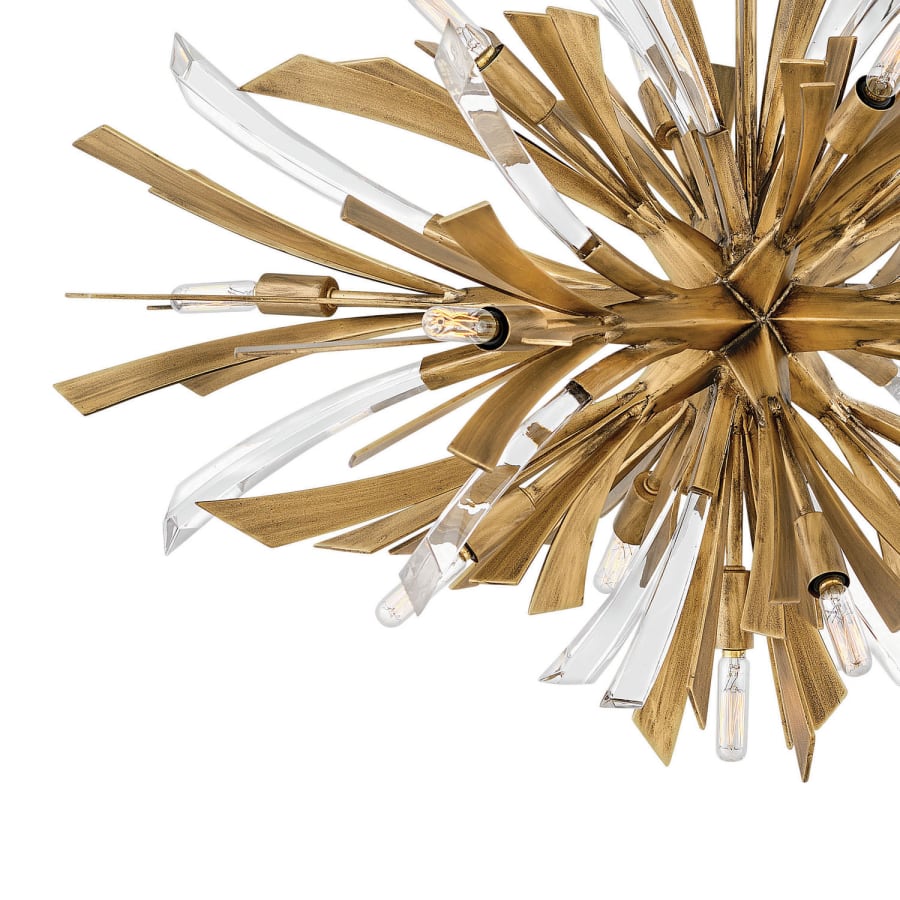 Fredrick Ramond Vida 13 Light 36" Wide Abstract Chandelier
