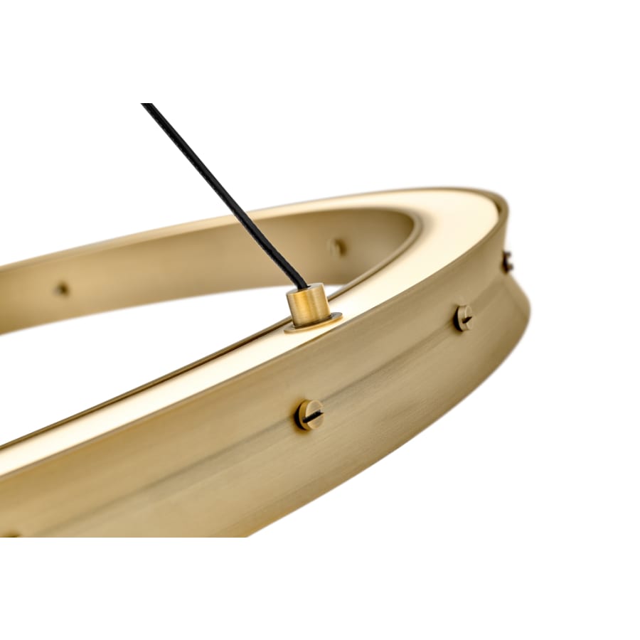 Fredrick Ramond Althea 38" Wide LED Ring Chandelier