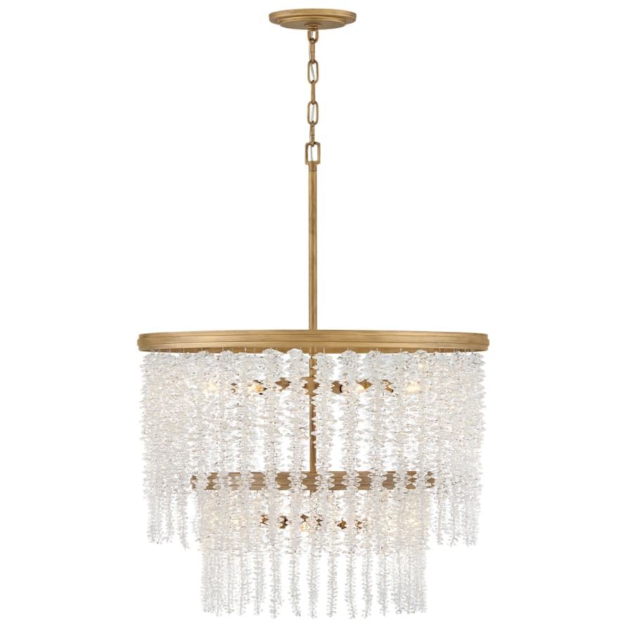 Fredrick Ramond Rubina 10 Light 26" Wide Crystal Waterfall Chandelier