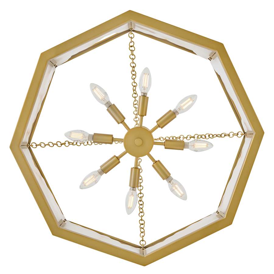 Fredrick Ramond Veleta 8 Light 26" Wide Pendant