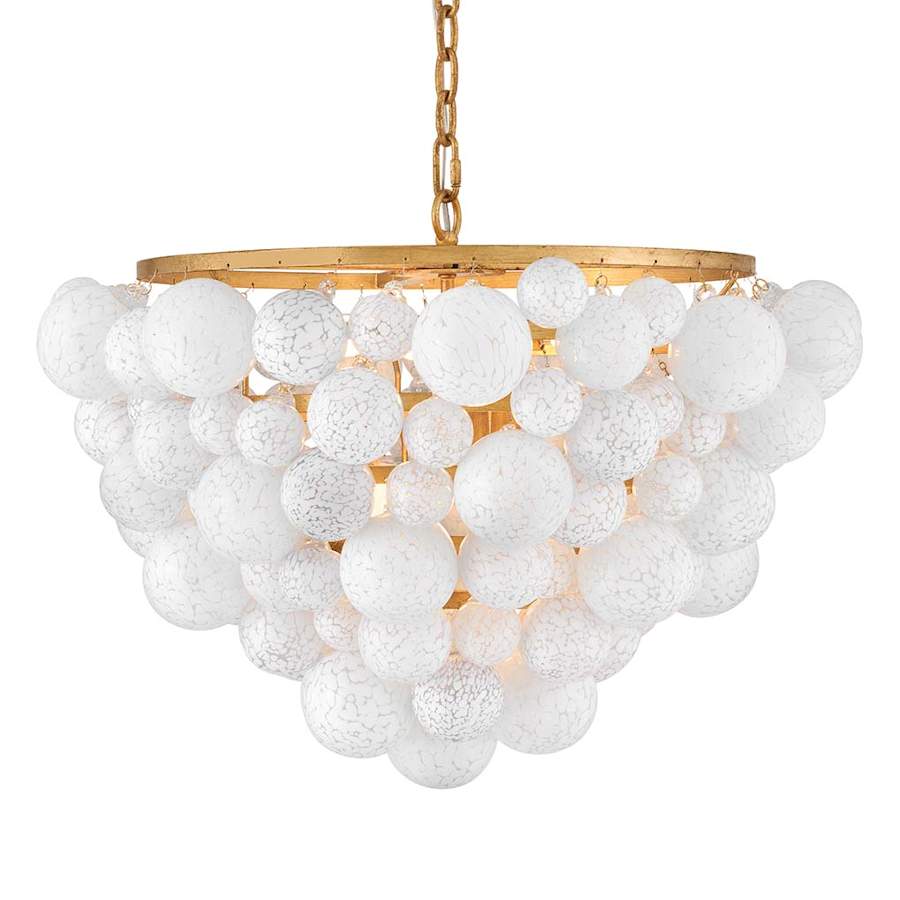 Fredrick Ramond Marabel 6 Light 31" Wide Ring Chandelier